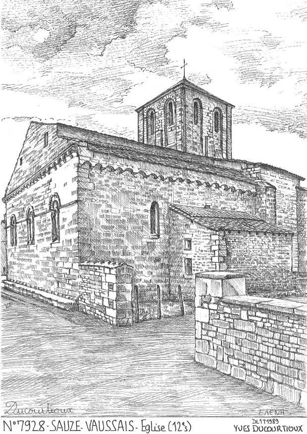 Souvenirs SAUZE VAUSSAIS - glise