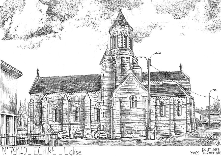 Souvenirs ECHIRE - �glise