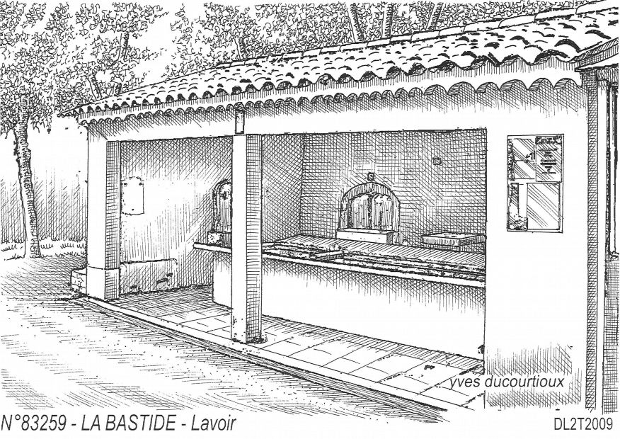 Souvenirs LA BASTIDE - lavoir