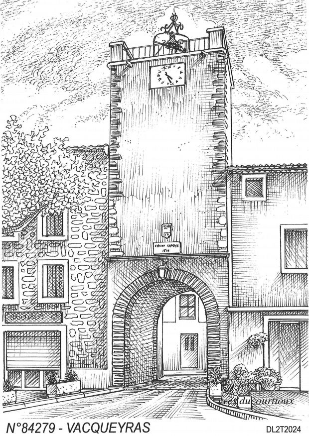 Souvenirs VACQUEYRAS - vue