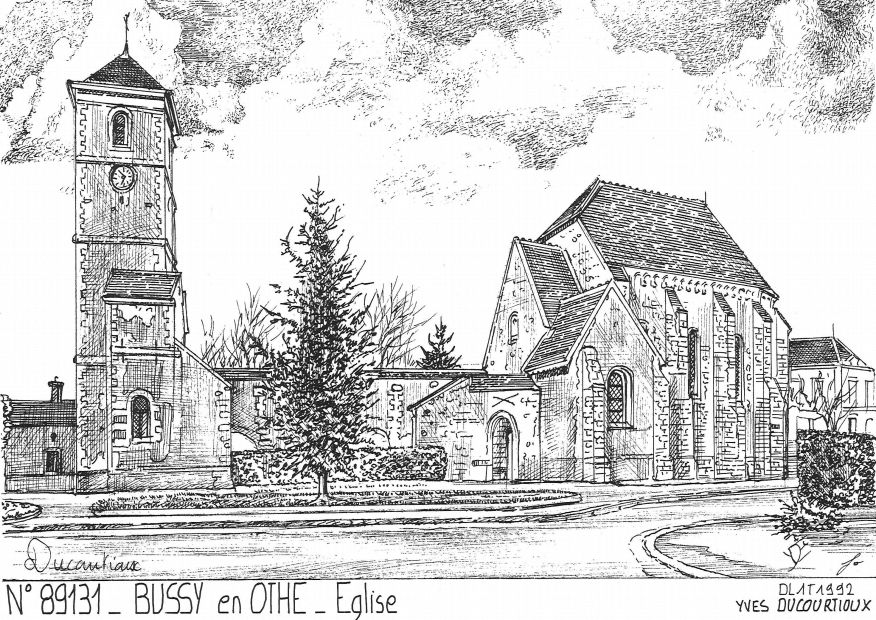 Souvenirs BUSSY EN OTHE - �glise