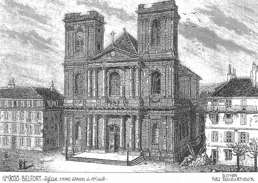 Cartes postales BELFORT - glise