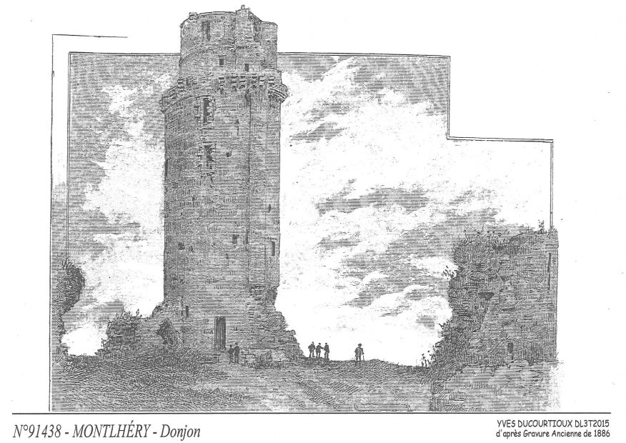 Souvenirs MONTLHERY - donjon�