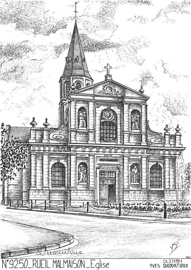Cartes postales RUEIL MALMAISON - glise