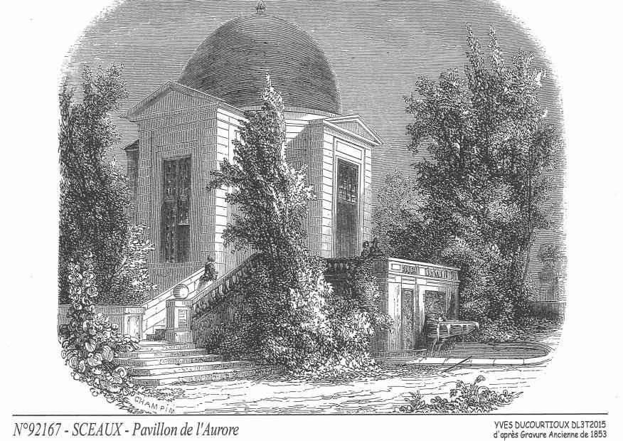 Souvenirs SCEAUX - pavillon de l aurore�