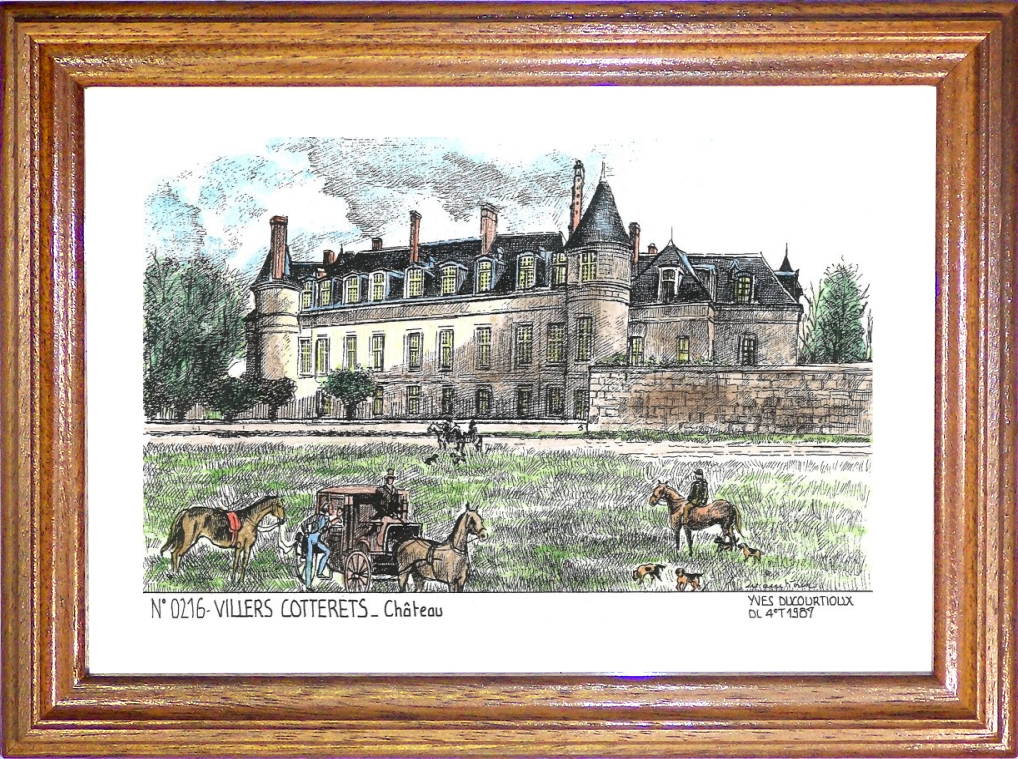 N 02016 - VILLERS COTTERETS - château