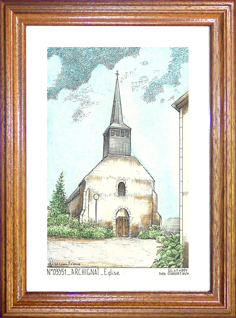 N 03351 - ARCHIGNAT - église