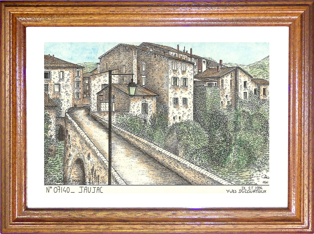 N 07140 - JAUJAC - vue