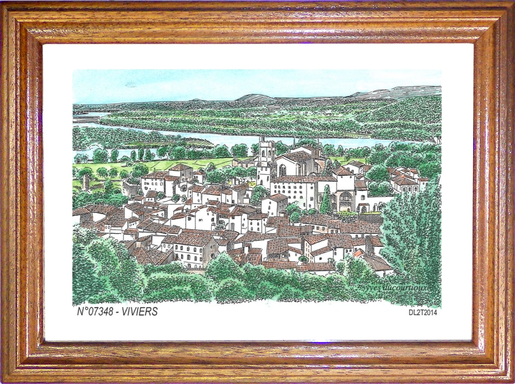 N 07348 - VIVIERS - vue