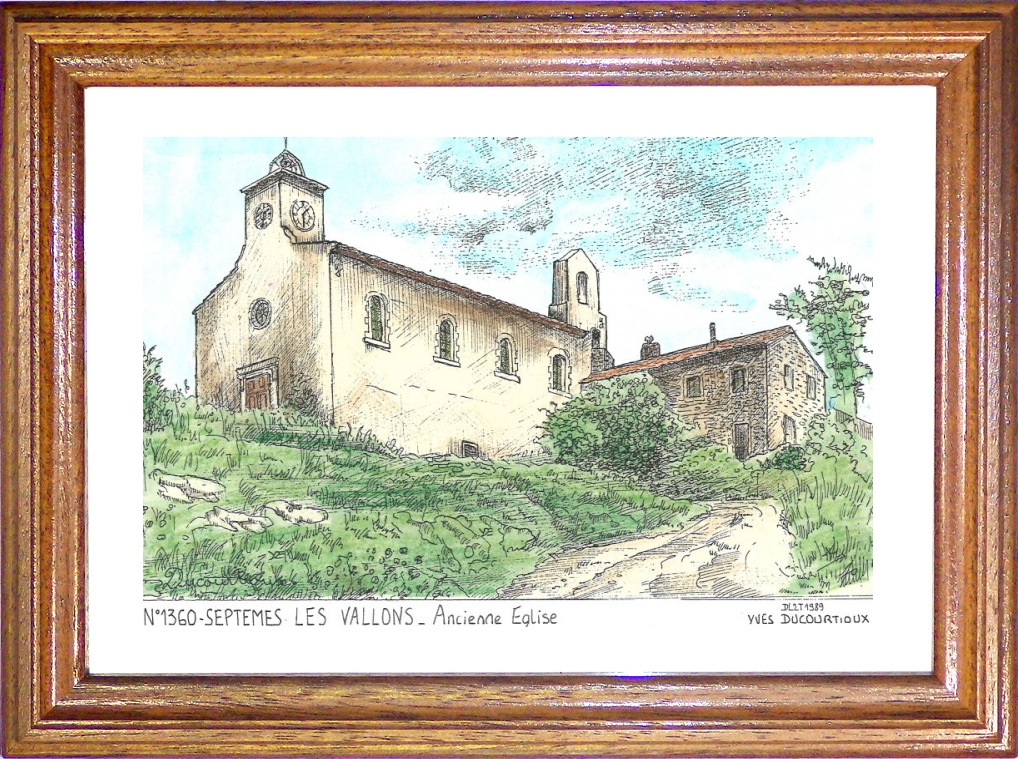 N 13060 - SEPTEMES LES VALLONS - ancienne église