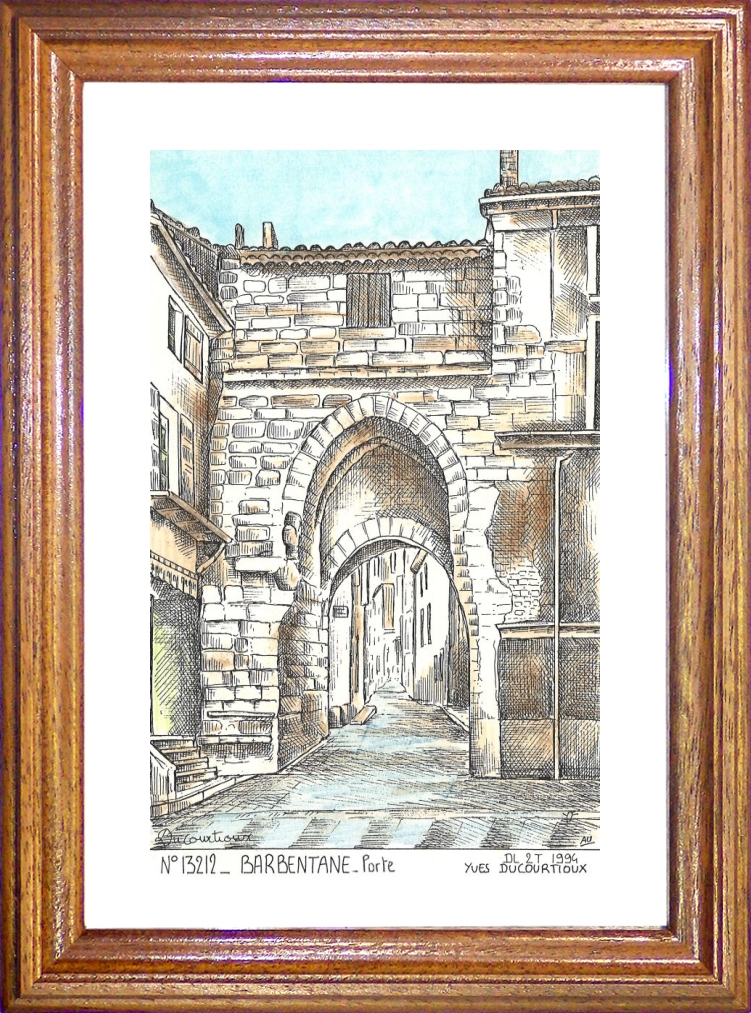 N 13212 - BARBENTANE - porte