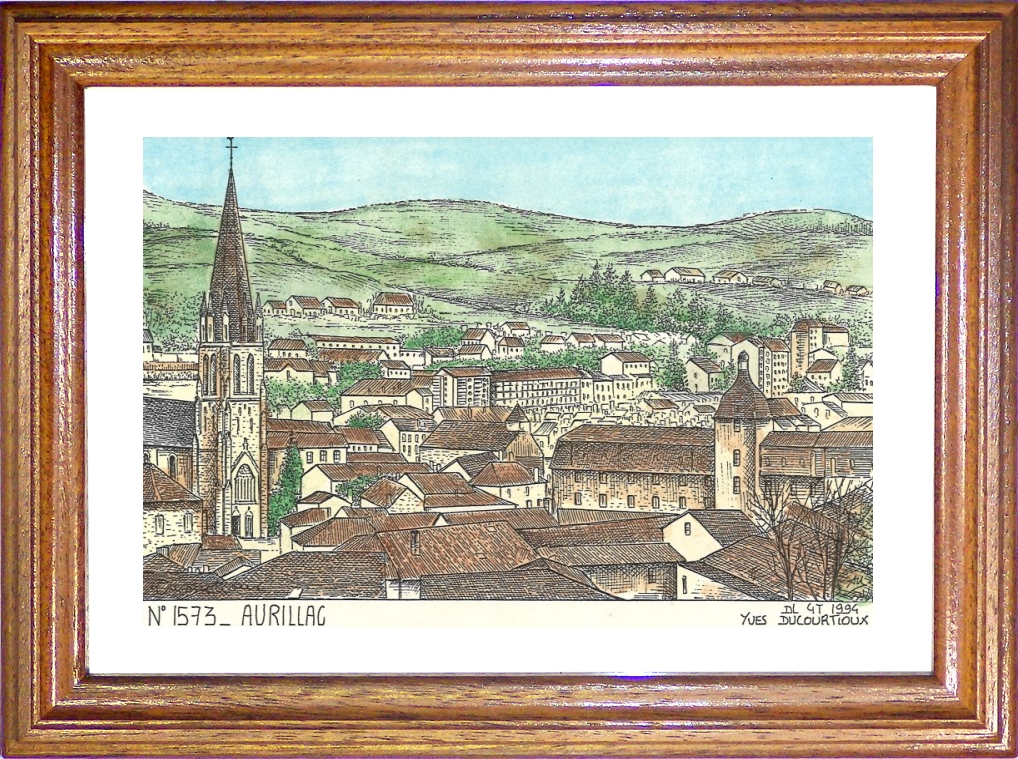 N 15073 - AURILLAC - vue