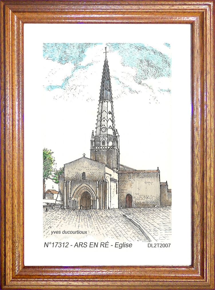 N 17312 - ARS EN RE - église
