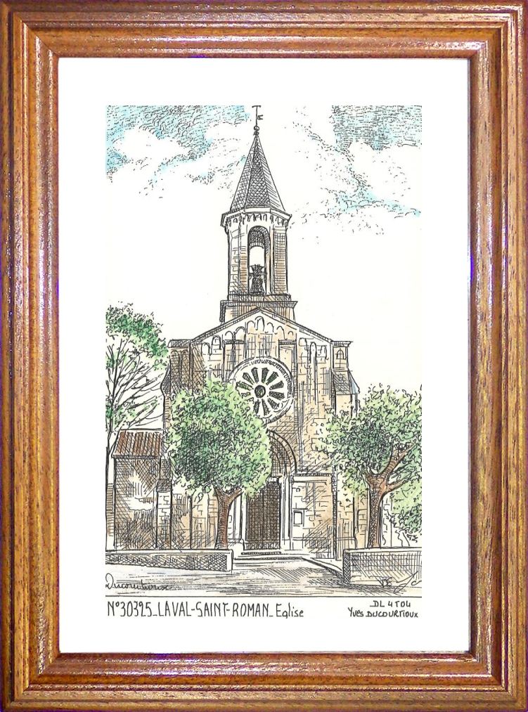 N 30325 - LAVAL ST ROMAN - église