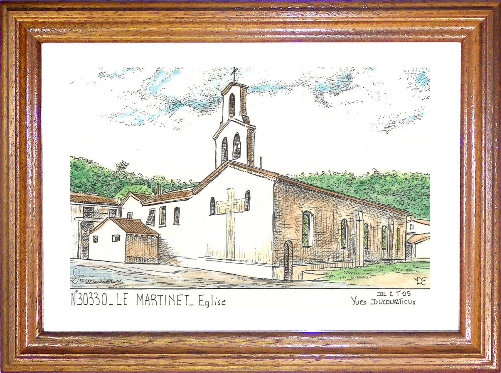 N 30330 - LE MARTINET - église