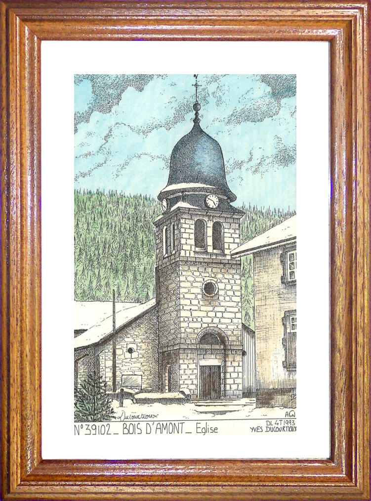 N 39102 - BOIS D AMONT - église