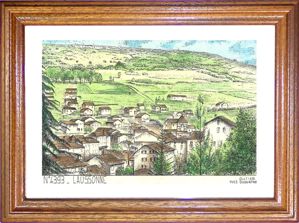 N 43093 - LAUSSONNE - vue