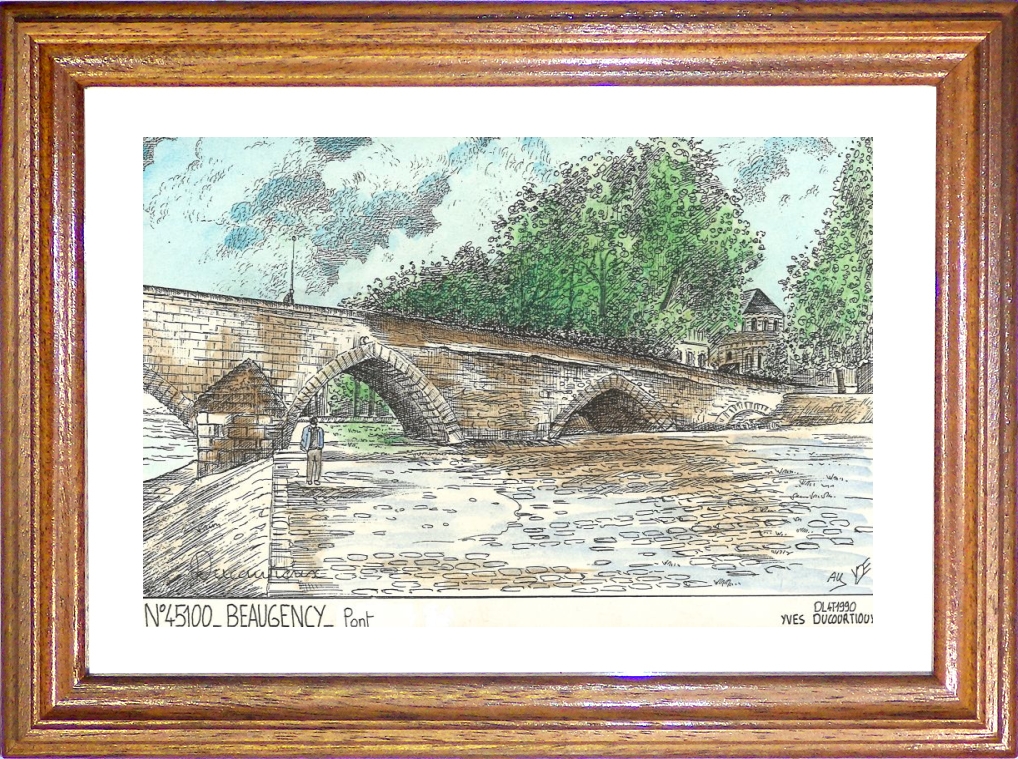 N 45100 - BEAUGENCY - pont