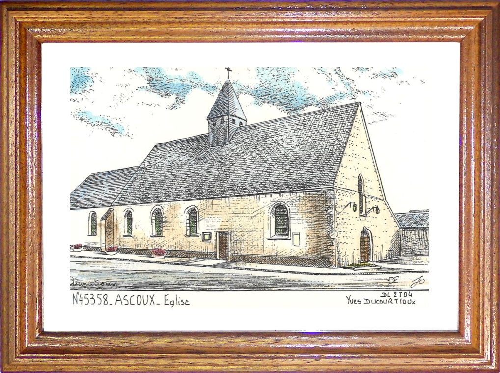 N 45358 - ASCOUX - église