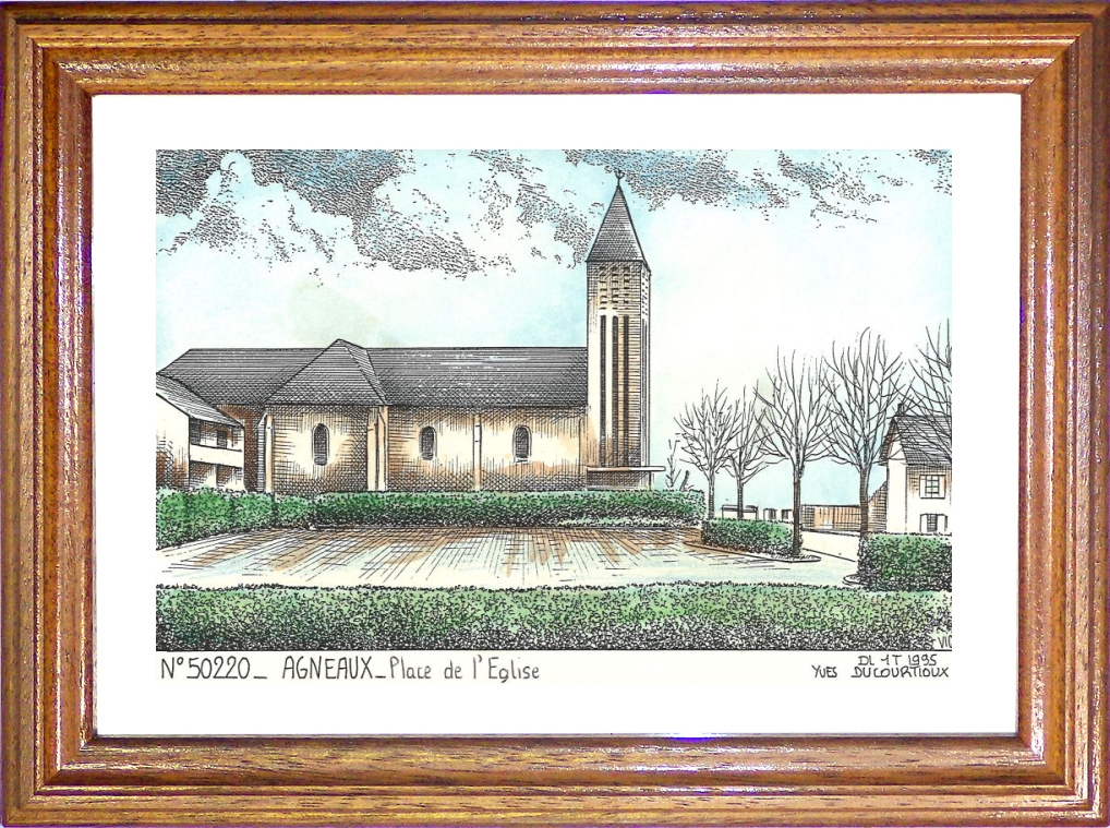 N 50220 - AGNEAUX - place de l glise