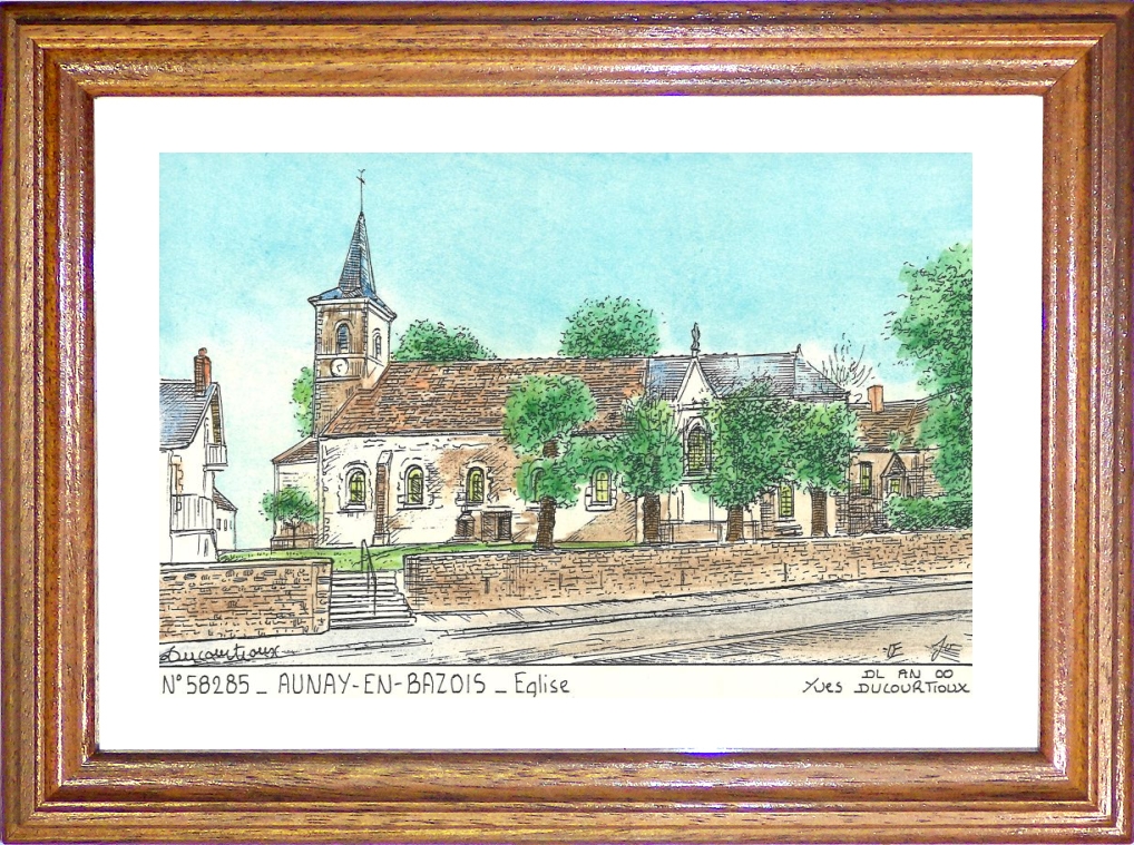 N 58285 - AUNAY EN BAZOIS - glise