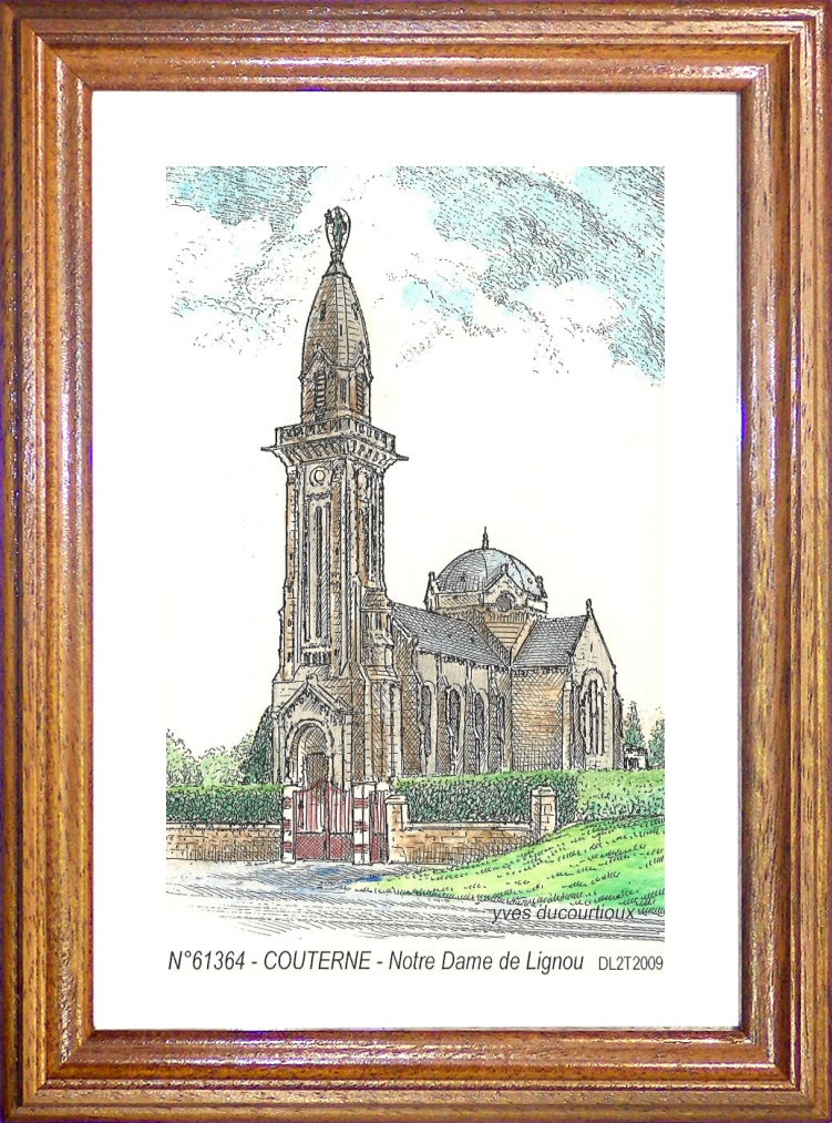 N 61364 - COUTERNE - notre dame de lignou