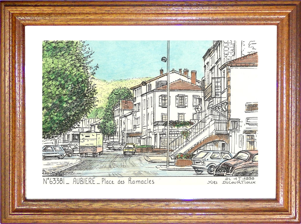 N 63381 - AUBIERE - place des ramacles