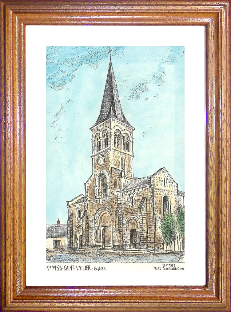 N 71053 - ST VALLIER - église