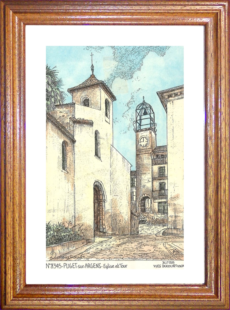 N 83045 - PUGET SUR ARGENS - glise et tour