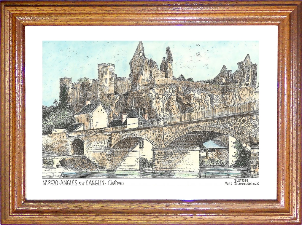 N 86020 - ANGLES SUR L ANGLIN - château