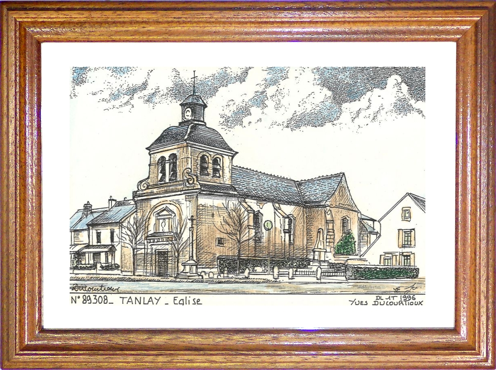 N 89308 - TANLAY - église