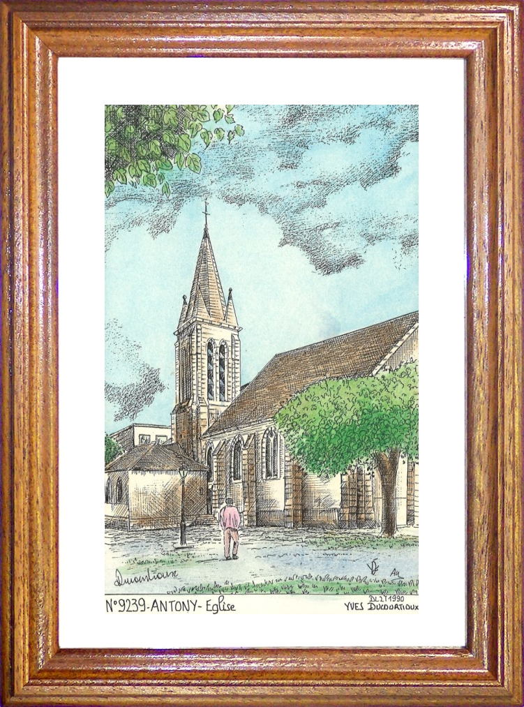 N 92039 - ANTONY - église