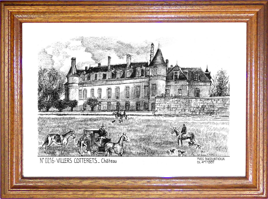 N 02016 - VILLERS COTTERETS - château