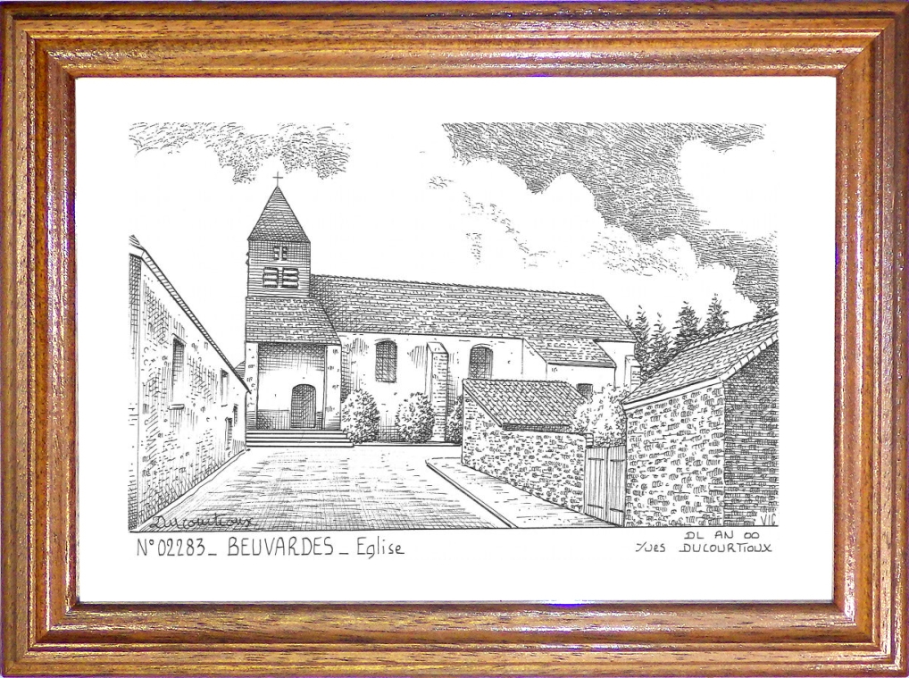 N 02283 - BEUVARDES - église
