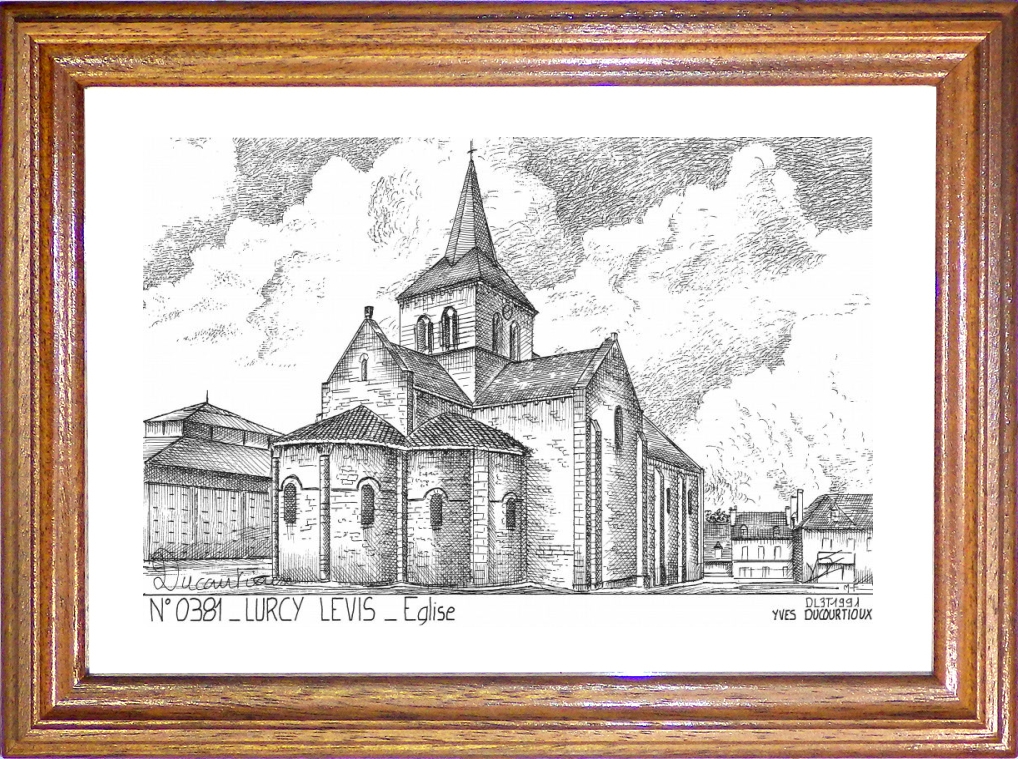 N 03081 - LURCY LEVIS - église