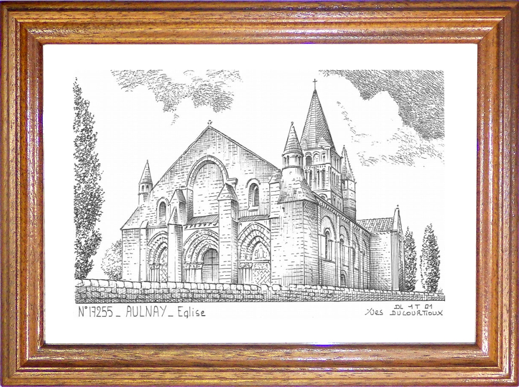 N 17255 - AULNAY - église