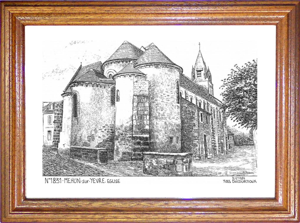 N 18031 - MEHUN SUR YEVRE - glise