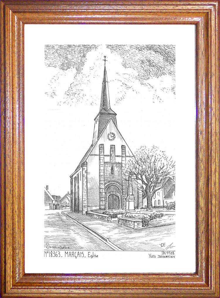 N 18363 - MARCAIS - église