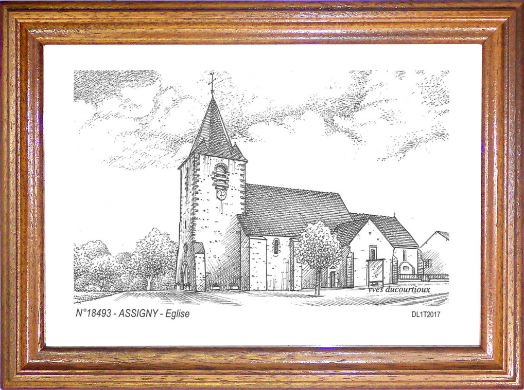 N 18493 - ASSIGNY - église