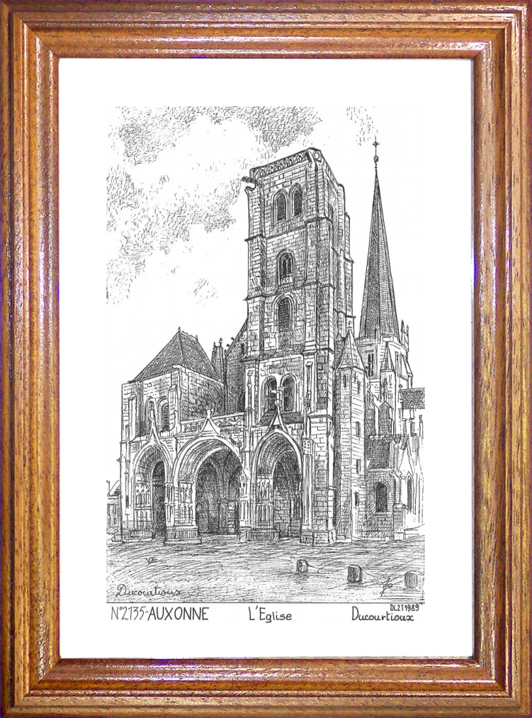 N 21035 - AUXONNE - l glise