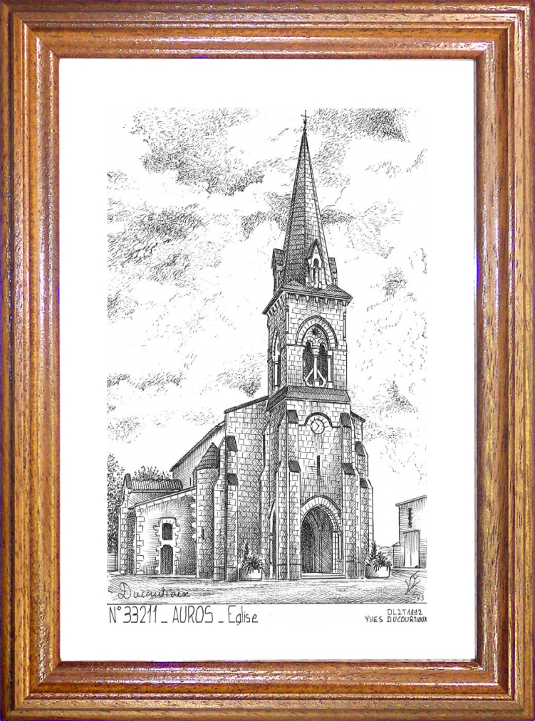 N 33211 - AUROS - glise