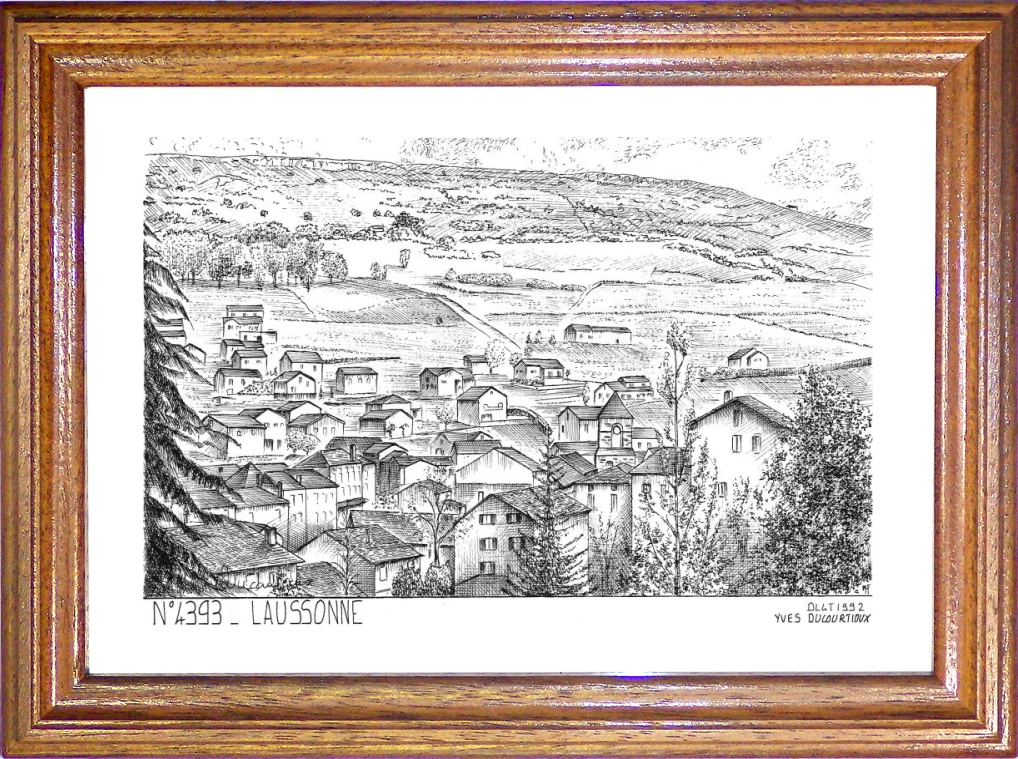 N 43093 - LAUSSONNE - vue