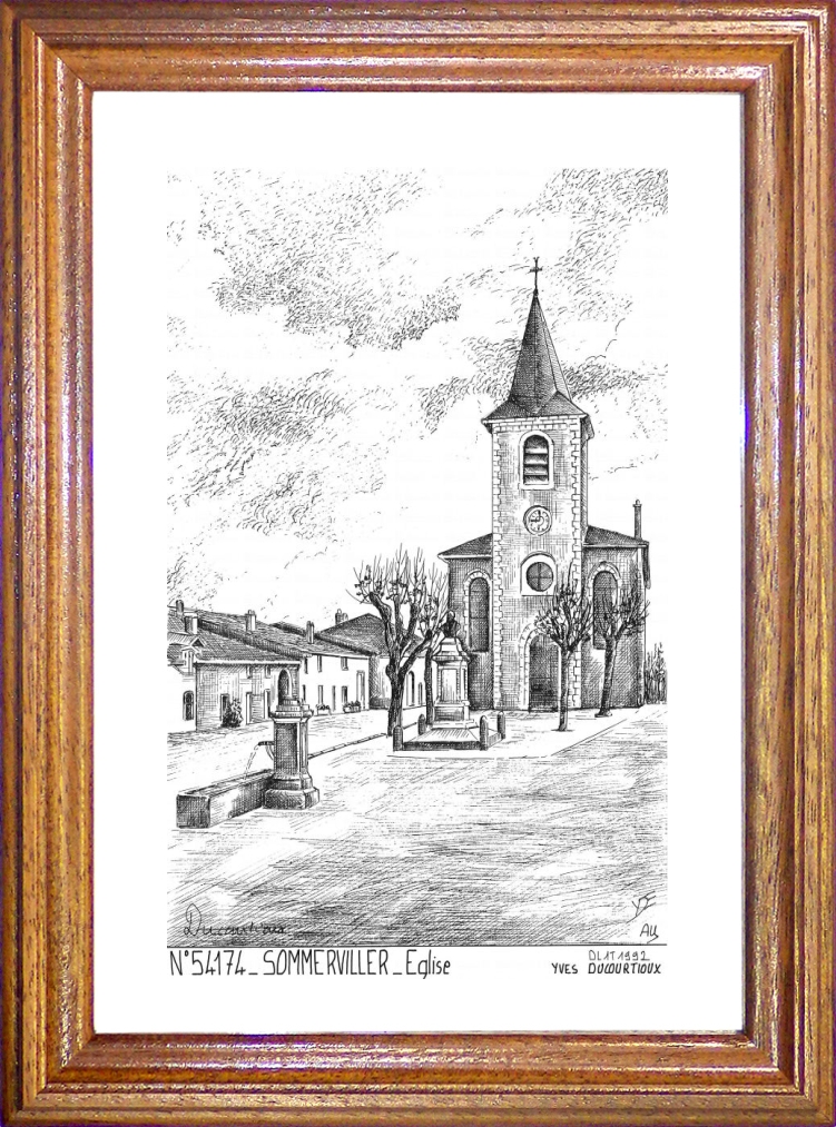 N 54174 - SOMMERVILLER - église