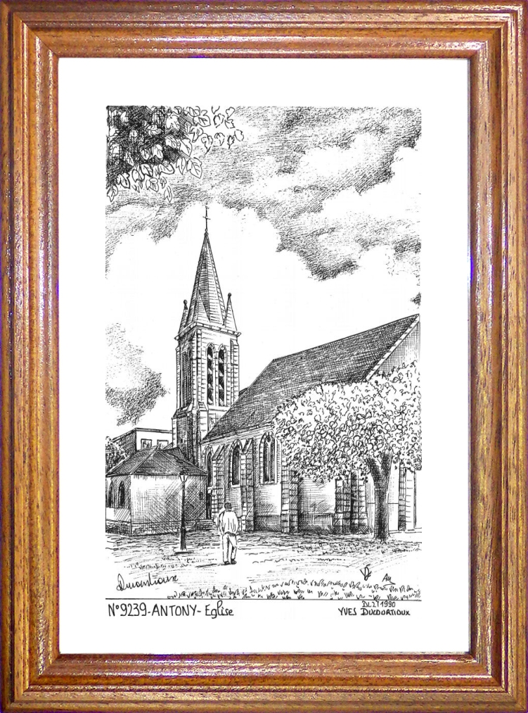 N 92039 - ANTONY - église